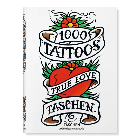 Книга Taschen Burkhard Riemschneider, Henk Schiffmacher 1000 Tattoos - ціна, характеристики, відгуки, розстрочка, фото 1