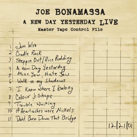 Виниловая пластинка Joe Bonamassa - A New Day Yesterday LIVE - цена, характеристики, отзывы, рассрочка, фото 1