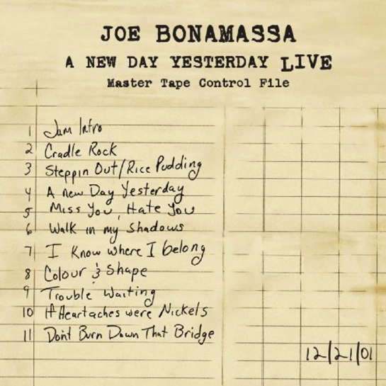 Вінілова платівка Joe Bonamassa - A New Day Yesterday LIVE