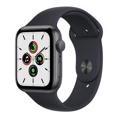 Смарт-часы Apple Watch SE 44mm Space Gray Aluminum Case with Midnight Sport Band