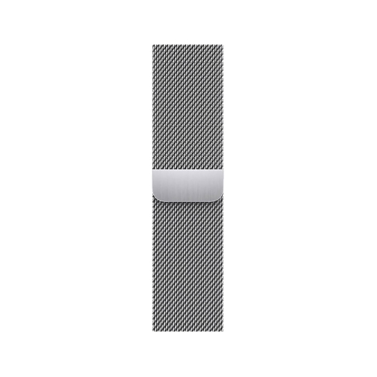 Смарт-годинник Apple Watch Series 7 + LTE 41mm Silver Stainless Steel Case with Silver Milanes Loop - ціна, характеристики, відгуки, розстрочка, фото 3