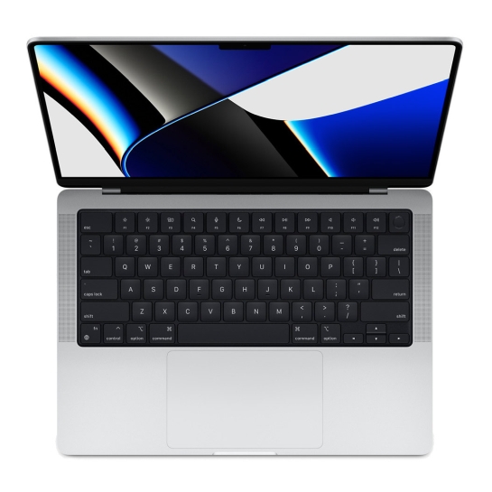 Ноутбук Apple MacBook Pro 14" M1 Pro Chip 512 Gb/8CPU/14GPU Silver 2021 (MKGR3) - ціна, характеристики, відгуки, розстрочка, фото 1