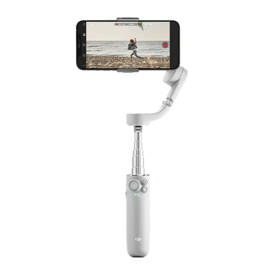 Ручной трёхосевой стабилизатор для смартфонов DJI Osmo Mobile 5 Athens Gray - цена, характеристики, отзывы, рассрочка, фото 1