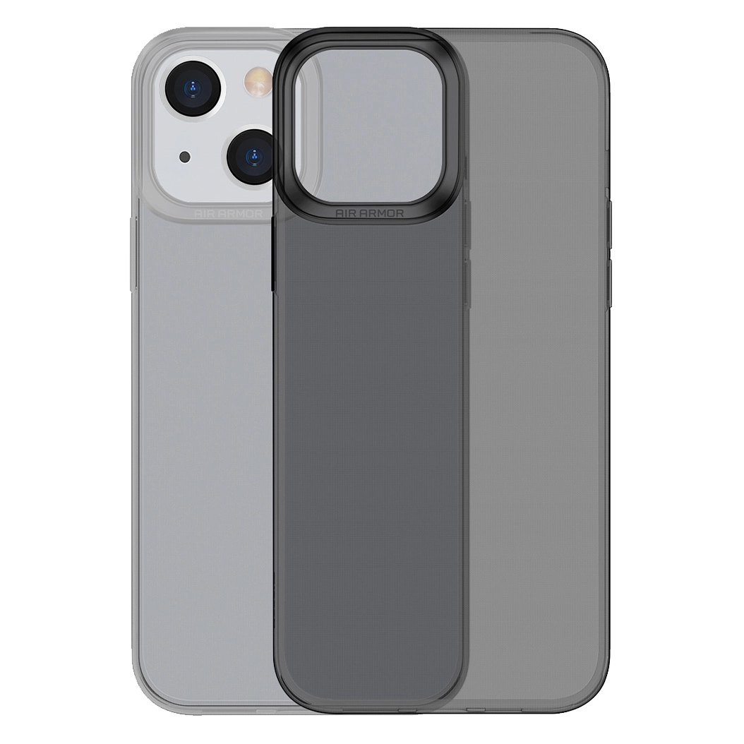 Чохол Baseus Simplicity Transparent TPU Case for iPhone 13 Black - цена, характеристики, отзывы, рассрочка, фото 1