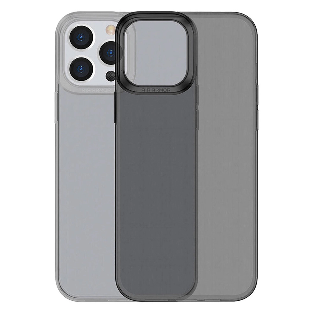 Чохол Baseus Simplicity Transparent TPU Case for iPhone 13 Pro Black - цена, характеристики, отзывы, рассрочка, фото 1