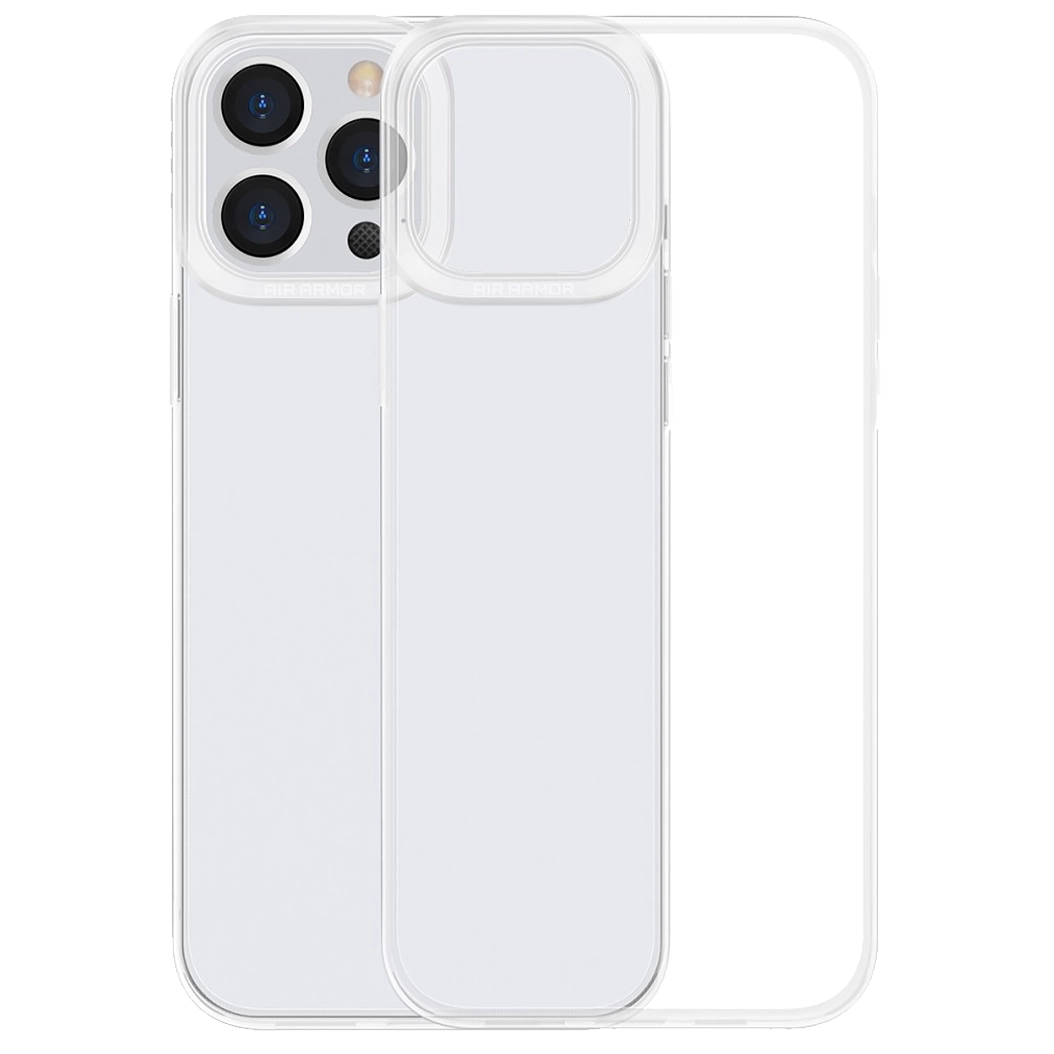 Чохол Baseus Simplicity Transparent TPU Case for iPhone 13 Pro Max Clear - цена, характеристики, отзывы, рассрочка, фото 1