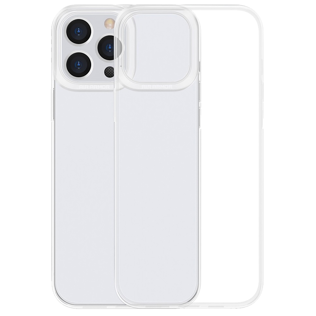 Чохол Baseus Simplicity Transparent TPU Case for iPhone 13 Pro Max Clear - ціна, характеристики, відгуки, розстрочка, фото 1
