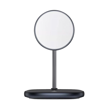 Бездротовий зарядний пристрій Baseus Swan Magnetic Wireless Charger 15W Black - цена, характеристики, отзывы, рассрочка, фото 1