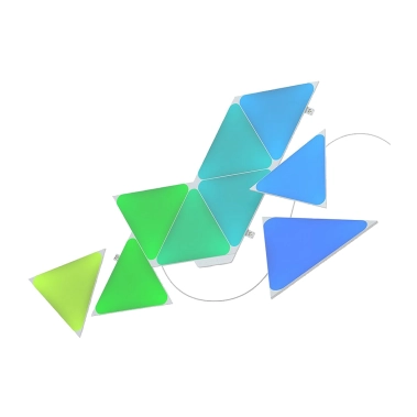 Розумна система освітлення Nanoleaf Shapes Triangles Starter Kit Apple HomeKit (9 модулів) - цена, характеристики, отзывы, рассрочка, фото 1