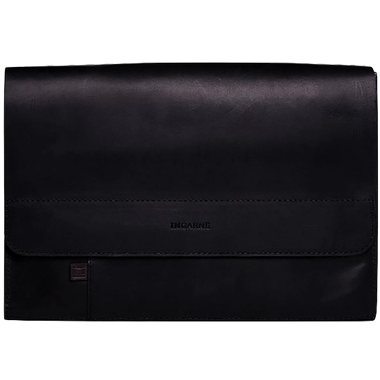 Шкіряний чохол INCARNE Atlas чорний для MacBook Pro 16" M1 Chip (2021-2023)