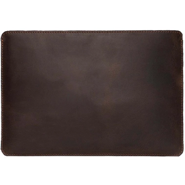 Кожаный чехол INCARNE Gamma Plus коричневый для MacBook Pro 16