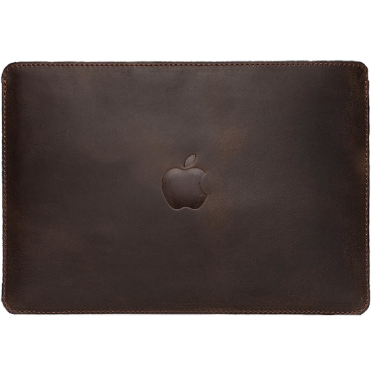 Шкіряний чохол INCARNE Gamma Plus коричневий для MacBook Pro 16" M1 Chip (2021-2023) - ціна, характеристики, відгуки, розстрочка, фото 1