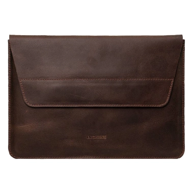 Кожаный чехол INCARNE Line коричневый для MacBook Pro 15