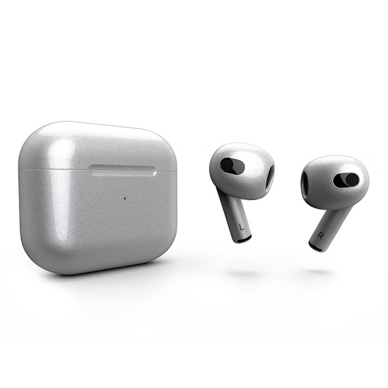 Глянцеві навушники Apple AirPods 3 with Wireless Charging Case Ice Palace Metal - ціна, характеристики, відгуки, розстрочка, фото 1