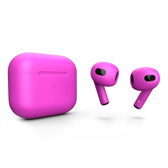 Матовые наушники Apple AirPods 3 with Wireless Charging Case Amethyst Orchid - цена, характеристики, отзывы, рассрочка, фото 1