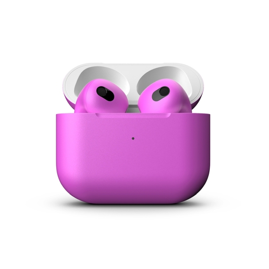 Матовые наушники Apple AirPods 3 with Wireless Charging Case Amethyst Orchid - цена, характеристики, отзывы, рассрочка, фото 2