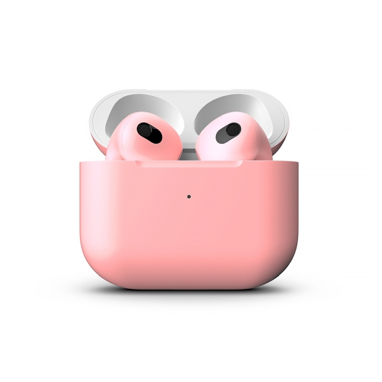 Матовые наушники Apple AirPods 3 with Wireless Charging Case Bubble Gum - цена, характеристики, отзывы, рассрочка, фото 2