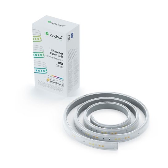 Додаткова розумна світлодіодна стрічка Nanoleaf Essentials Lightstrip Expansion Apple HomeKit (1 м) - ціна, характеристики, відгуки, розстрочка, фото 3