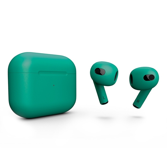 Матові навушники Apple AirPods 3 with Wireless Charging Case Fairy Wing Metal - ціна, характеристики, відгуки, розстрочка, фото 1