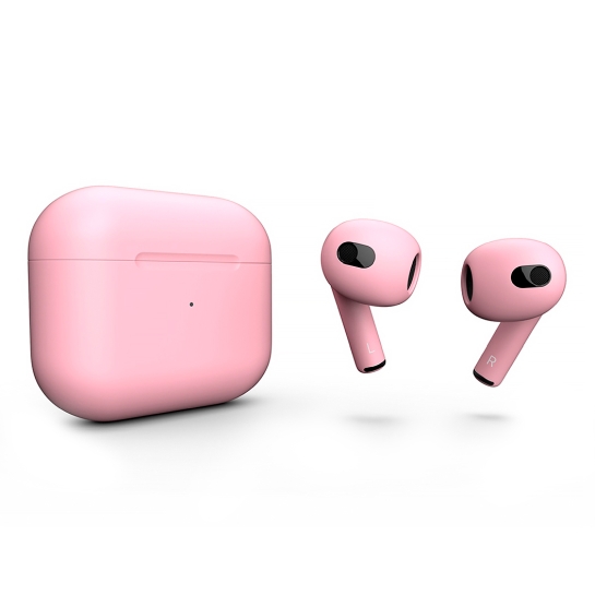 Матовые наушники Apple AirPods 3 with Wireless Charging Case Strawberry Cream - цена, характеристики, отзывы, рассрочка, фото 1