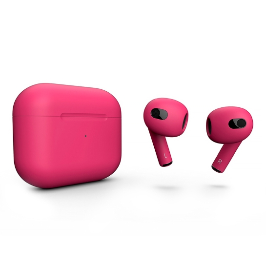 Матові навушники Apple AirPods 3 with Wireless Charging Case Vivacious - ціна, характеристики, відгуки, розстрочка, фото 1