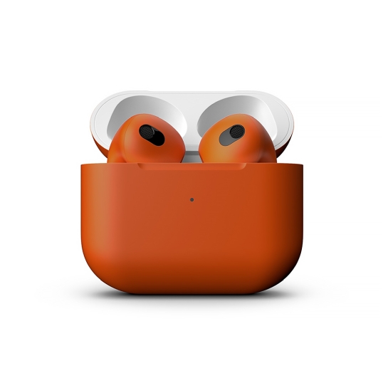 Матовые наушники Apple AirPods 3 with Wireless Charging Case Living Coral - цена, характеристики, отзывы, рассрочка, фото 2