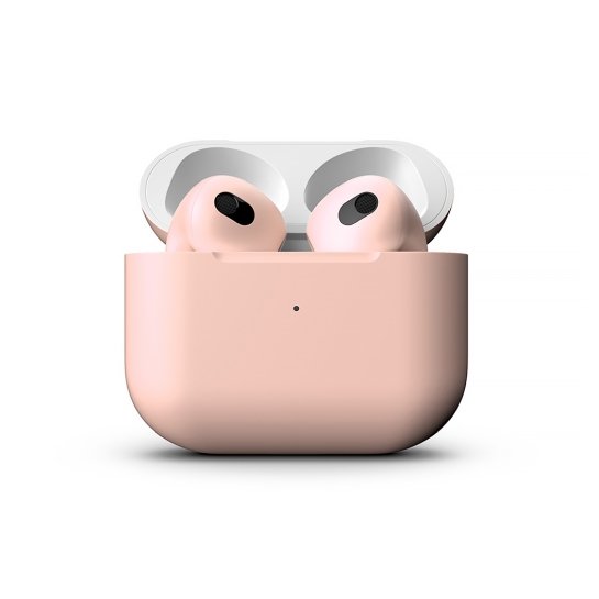 Матовые наушники Apple AirPods 3 with Wireless Charging Case Pink Champagne - цена, характеристики, отзывы, рассрочка, фото 2