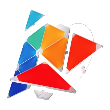 Розумна система освітлення Nanoleaf Light Panels Smarter Kit (15 модулів) з модулем Rhythm - цена, характеристики, отзывы, рассрочка, фото 1