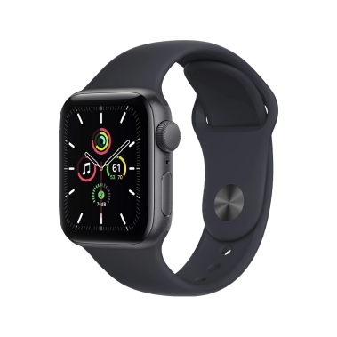 Смарт-годинник Apple Watch SE 40mm Space Gray Aluminum Case with Midnight Sport Band