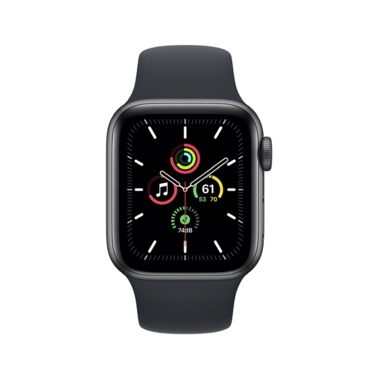 Смарт-годинник Apple Watch SE 40mm Space Gray Aluminum Case with Midnight Sport Band - ціна, характеристики, відгуки, розстрочка, фото 2