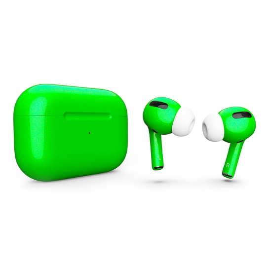 Глянцеві навушники Apple AirPods Pro Kohlrabi Metal - ціна, характеристики, відгуки, розстрочка, фото 1