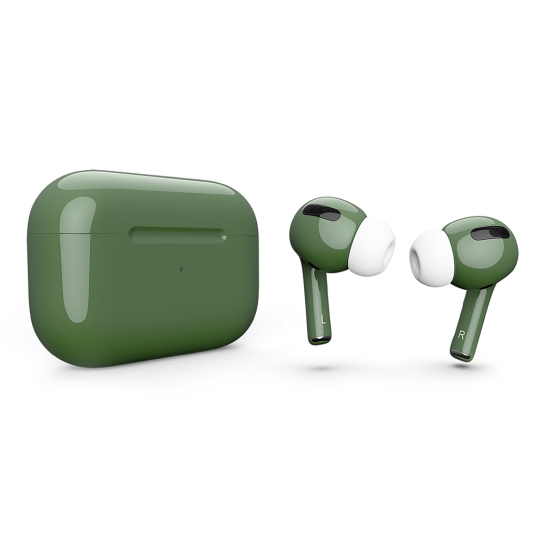 Глянцеві навушники Apple AirPods Pro Black Forest - ціна, характеристики, відгуки, розстрочка, фото 1