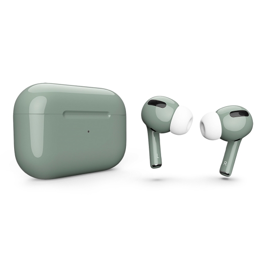 Глянцеві навушники Apple AirPods Pro Camping Green - ціна, характеристики, відгуки, розстрочка, фото 1