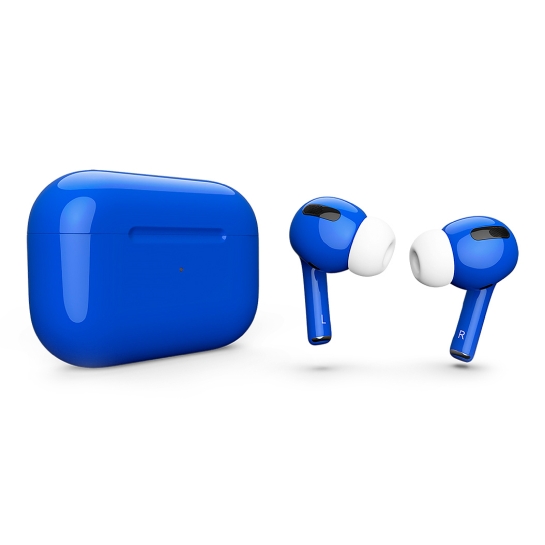 Глянцеві навушники Apple AirPods Pro Lapis Blue - ціна, характеристики, відгуки, розстрочка, фото 1