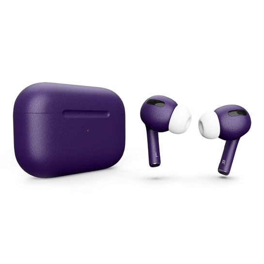 Матові навушники Apple AirPods Pro Bright Violet Metal - ціна, характеристики, відгуки, розстрочка, фото 1