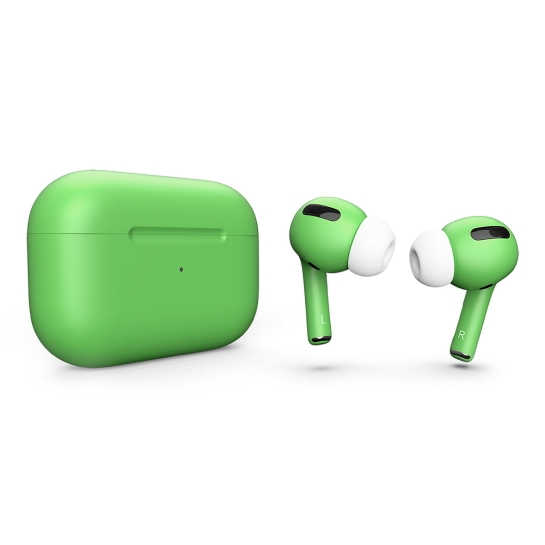 Матові навушники Apple AirPods Pro Grass Green - ціна, характеристики, відгуки, розстрочка, фото 1