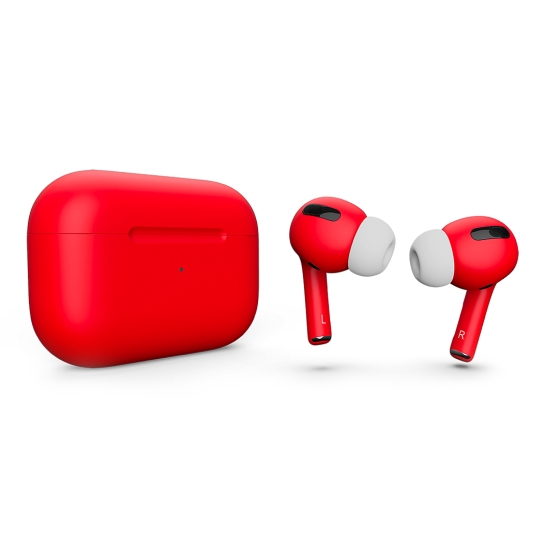 Матові навушники Apple AirPods Pro Scarlet Flame - ціна, характеристики, відгуки, розстрочка, фото 1