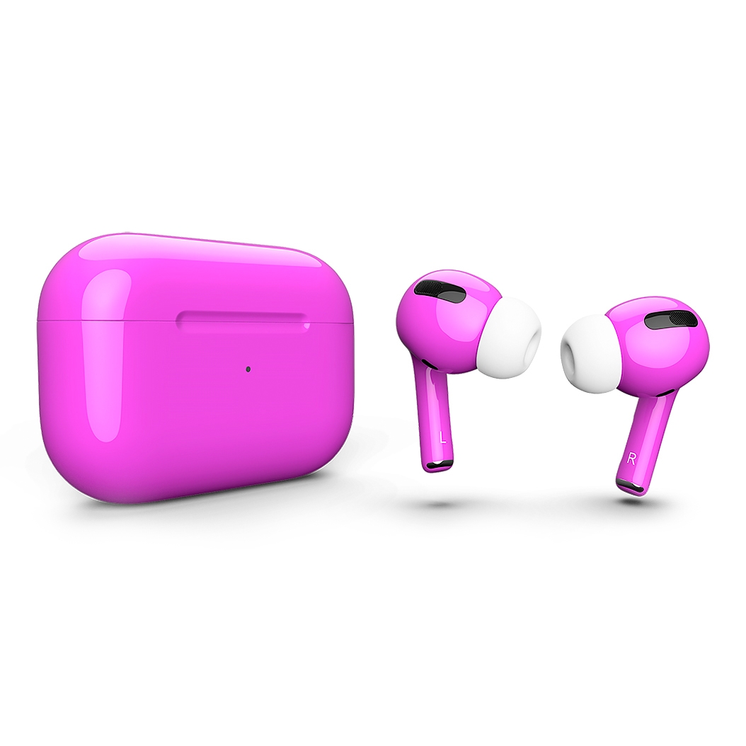 Глянцеві навушники Apple AirPods Pro with Magsafe Amethyst Orchid - ціна, характеристики, відгуки, розстрочка, фото 1
