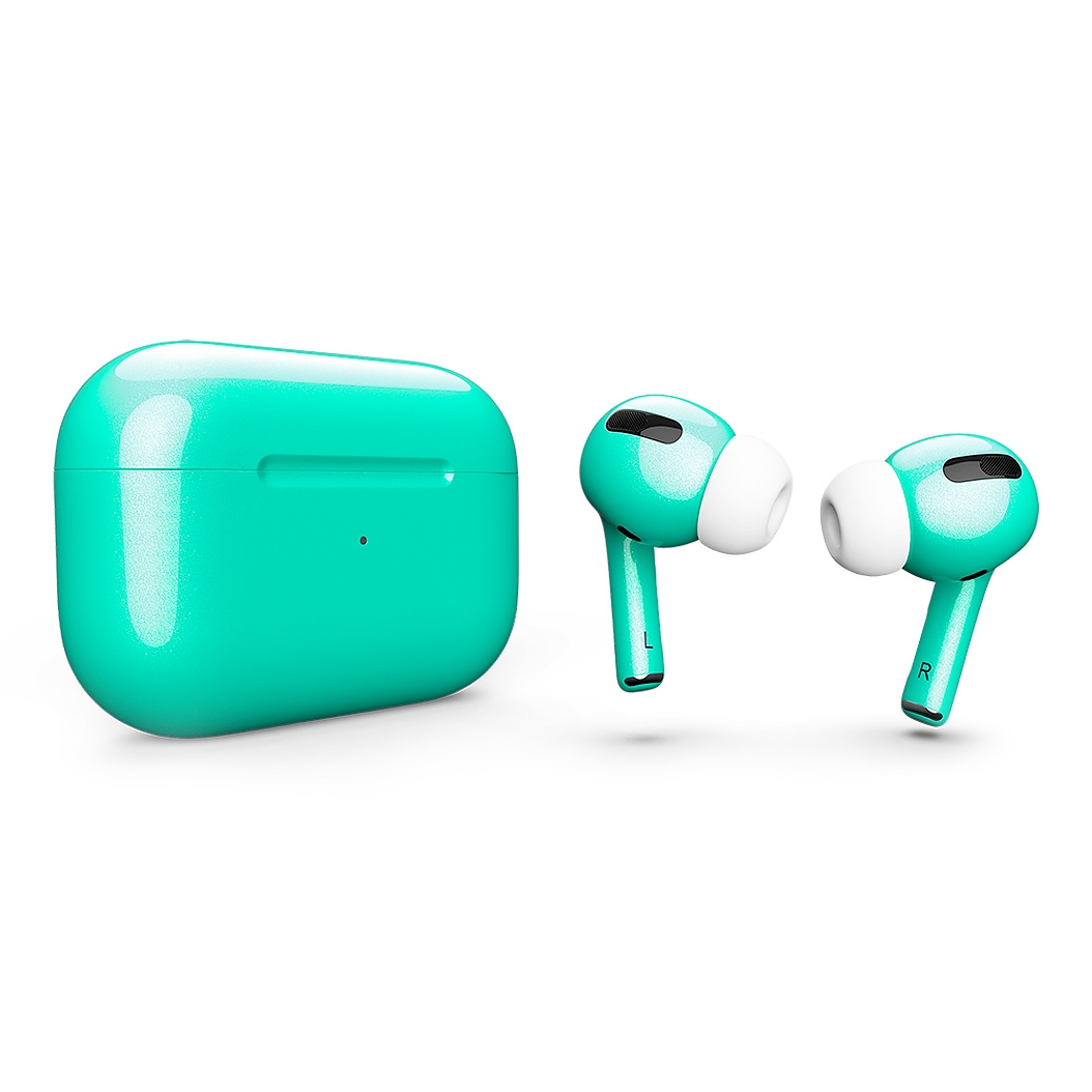 Глянцеві навушники Apple AirPods Pro with Magsafe Fairy Wing Metal - ціна, характеристики, відгуки, розстрочка, фото 1