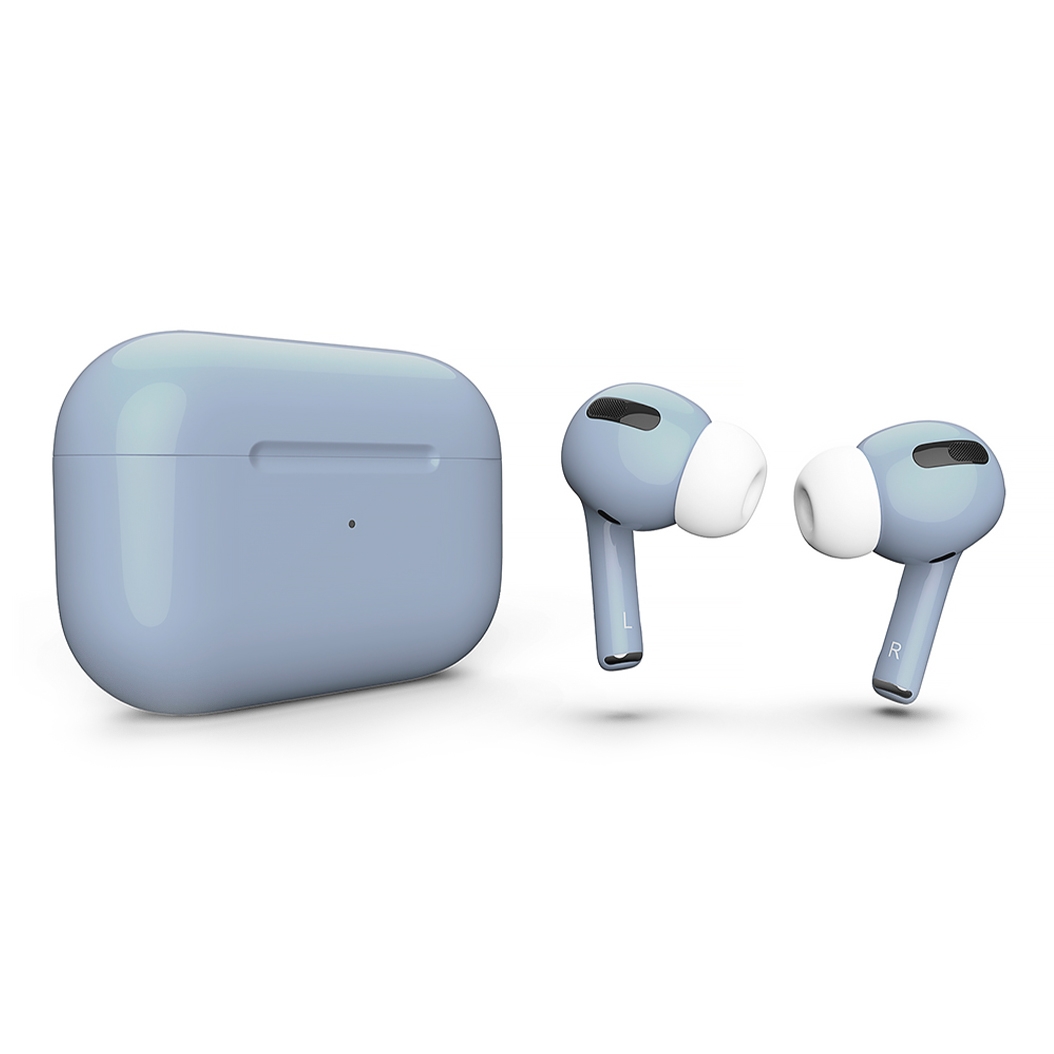 Глянцеві навушники Apple AirPods Pro with Magsafe Sierra Blue - ціна, характеристики, відгуки, розстрочка, фото 1