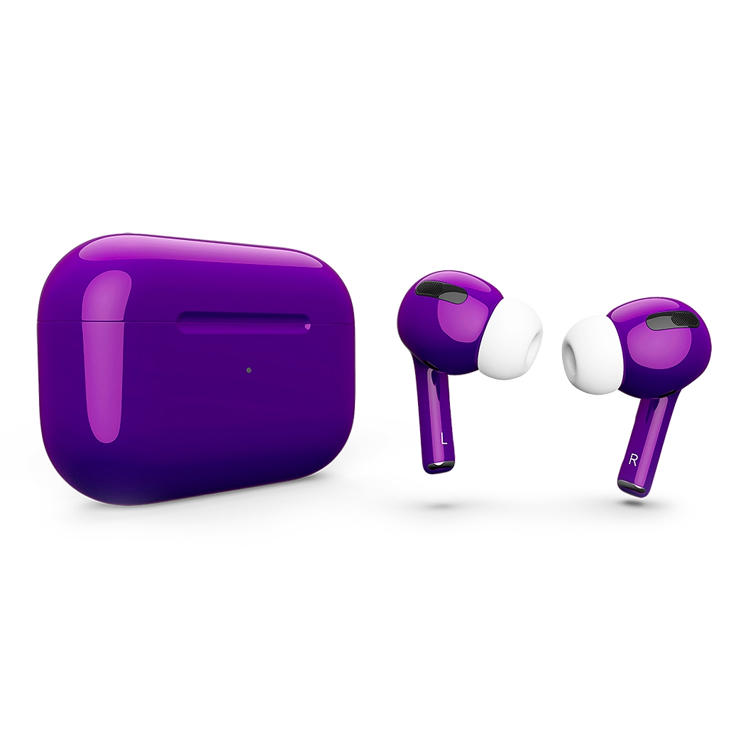 Глянцевые наушники Apple AirPods Pro with Magsafe Ultra Violet - цена, характеристики, отзывы, рассрочка, фото 1