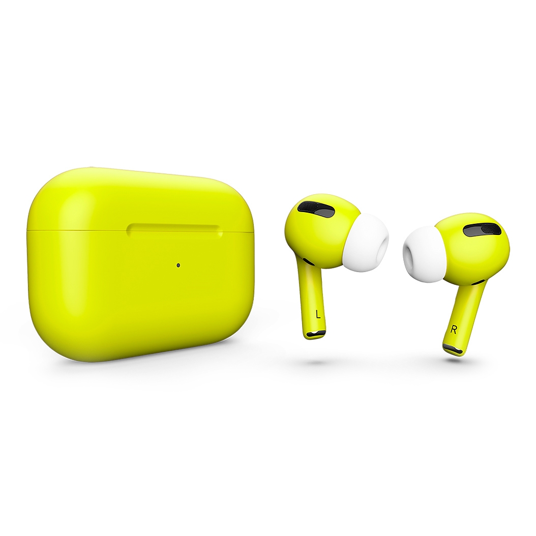 Матові навушники Apple AirPods Pro with Magsafe Lemon Tonic
