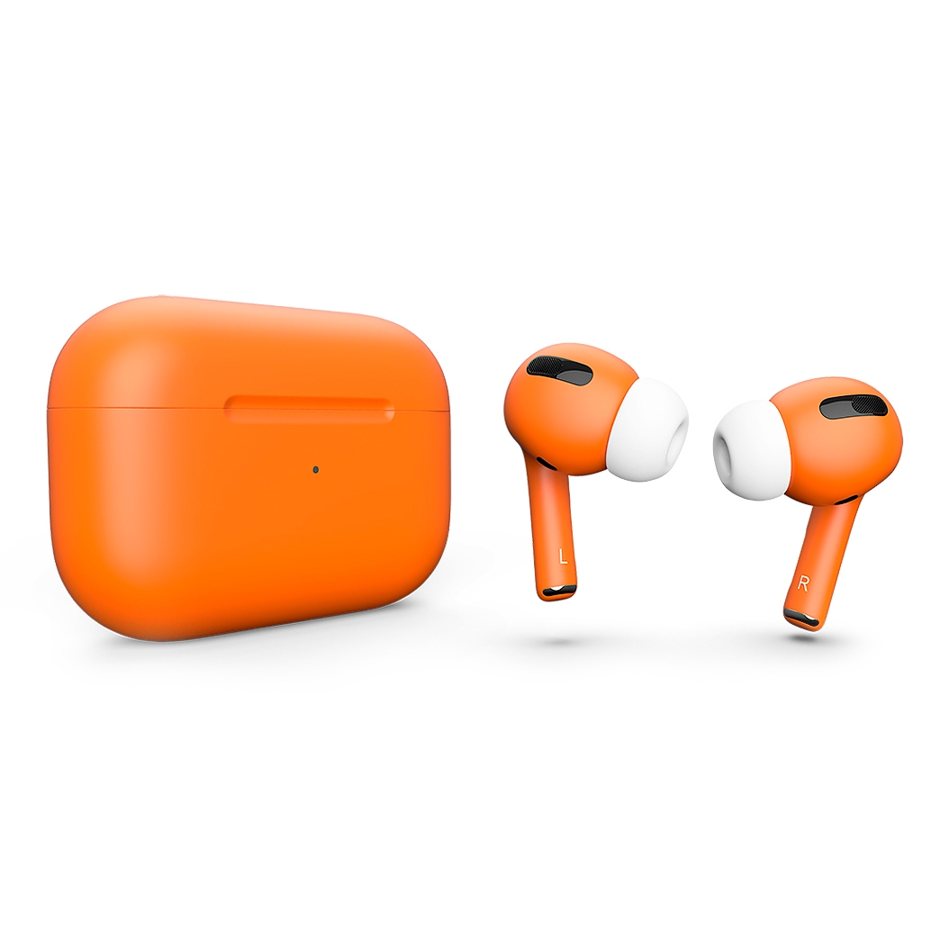 Матові навушники Apple AirPods Pro with Magsafe Russet Orange - ціна, характеристики, відгуки, розстрочка, фото 1