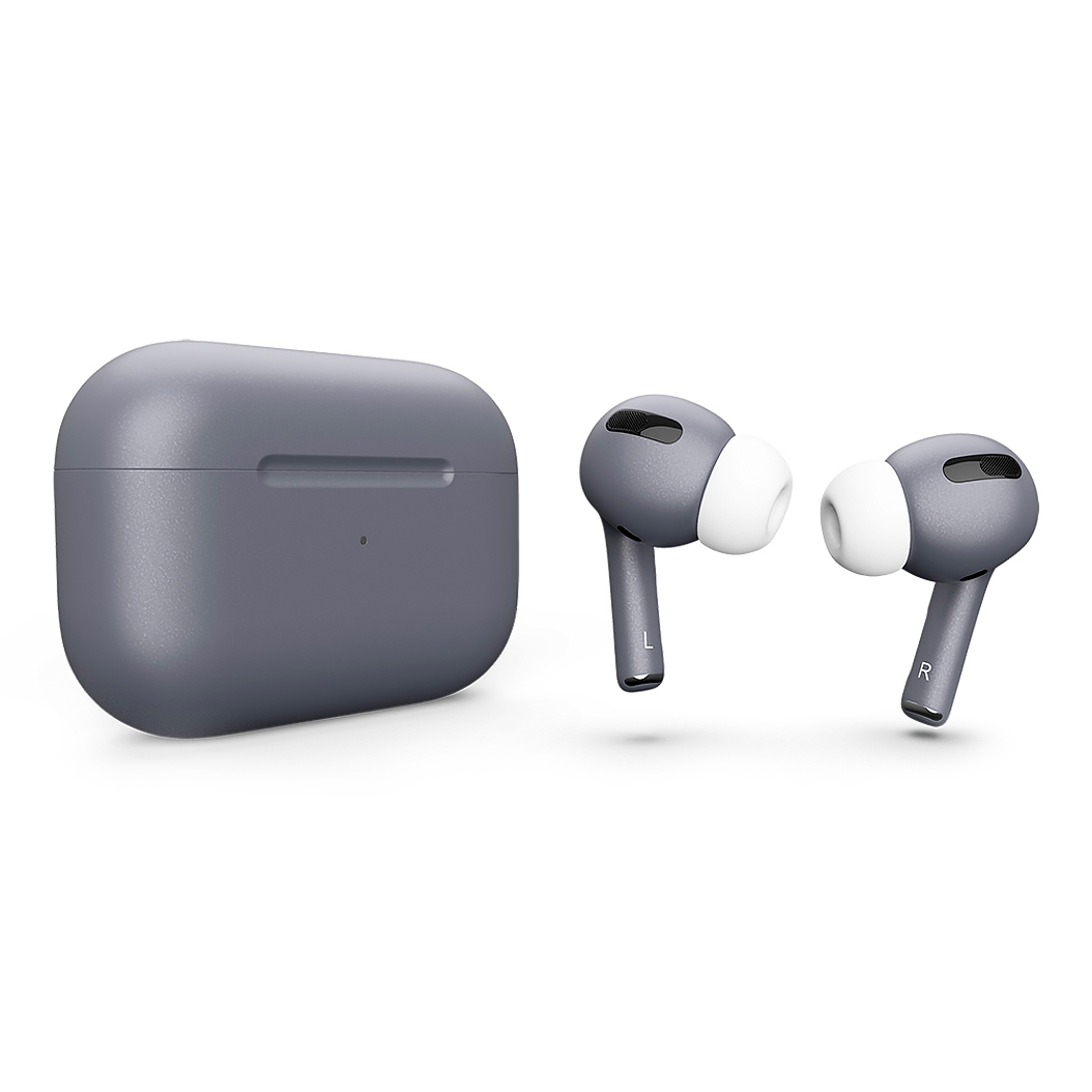 Матові навушники Apple AirPods Pro with Magsafe Silver Plate Metal - ціна, характеристики, відгуки, розстрочка, фото 1