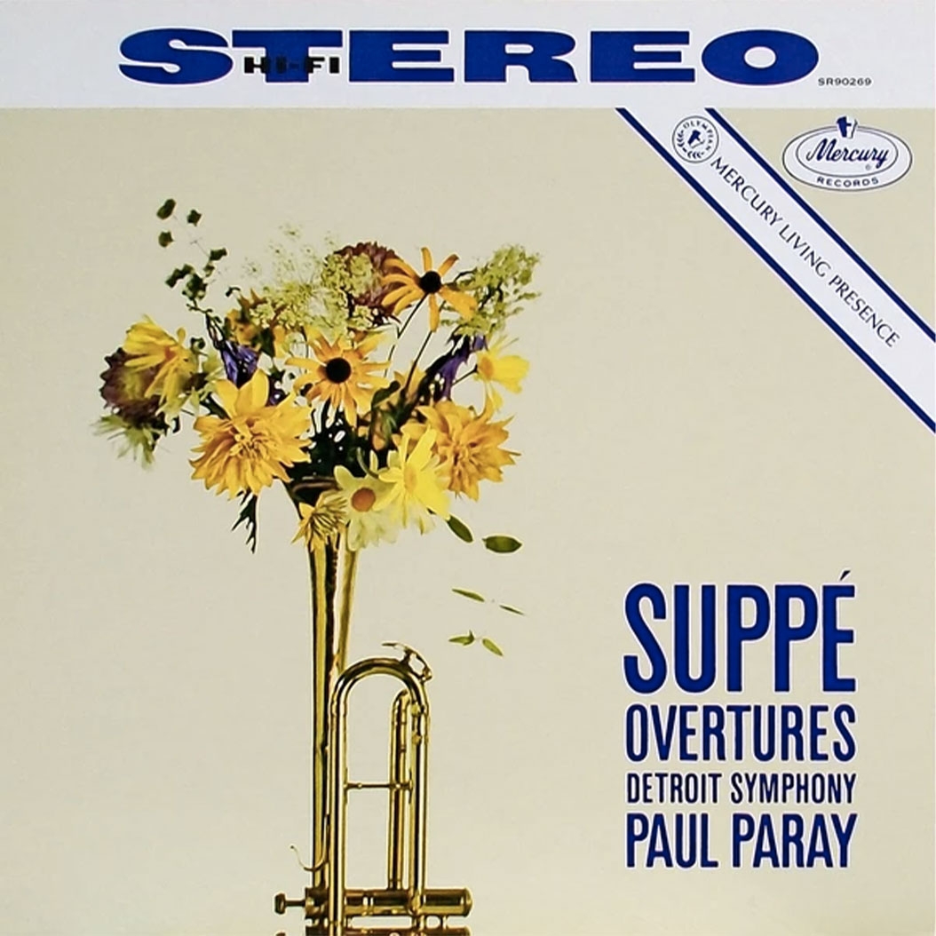 Вінілова платівка Paul Paray, Detroit Symphony - Suppe Overtures - ціна, характеристики, відгуки, розстрочка, фото 1