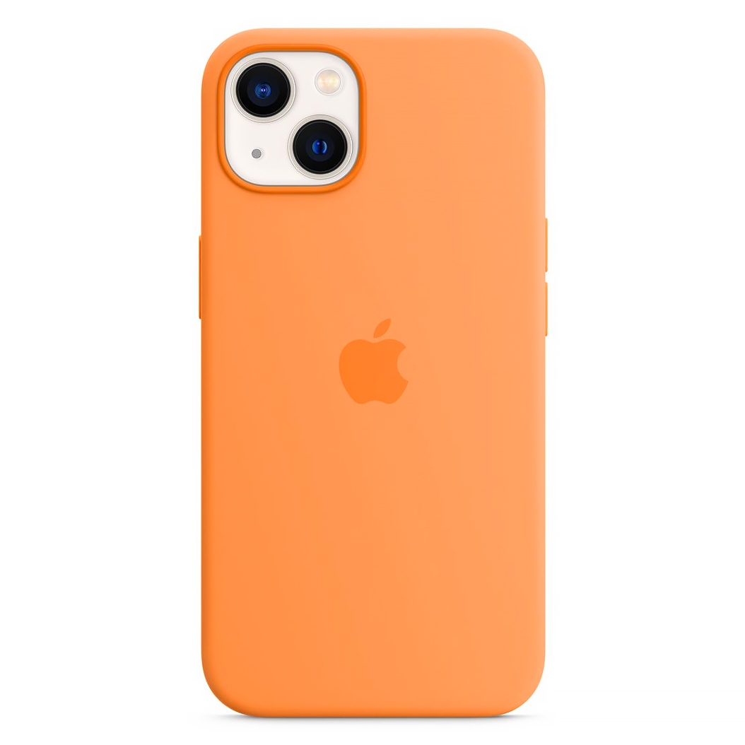 Чохол Apple Silicone Case with MagSafe for iPhone 13 Marigold Original Assembly