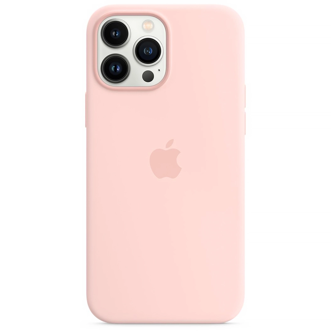 Чехол Apple Silicone Case with MagSafe for iPhone 13 Pro Max Chalk Pink Original Assembly