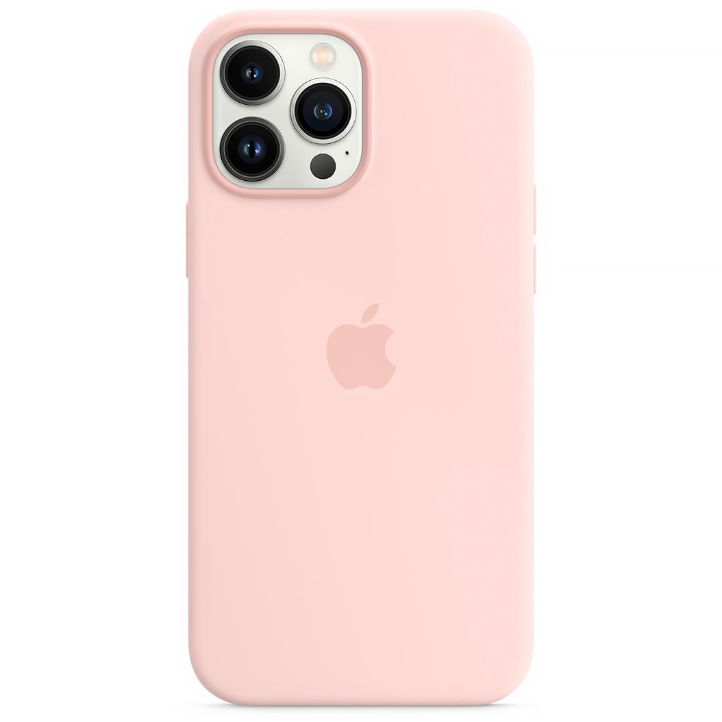 Чохол Apple Silicone Case with MagSafe for iPhone 13 Pro Max Chalk Pink Original Assembly