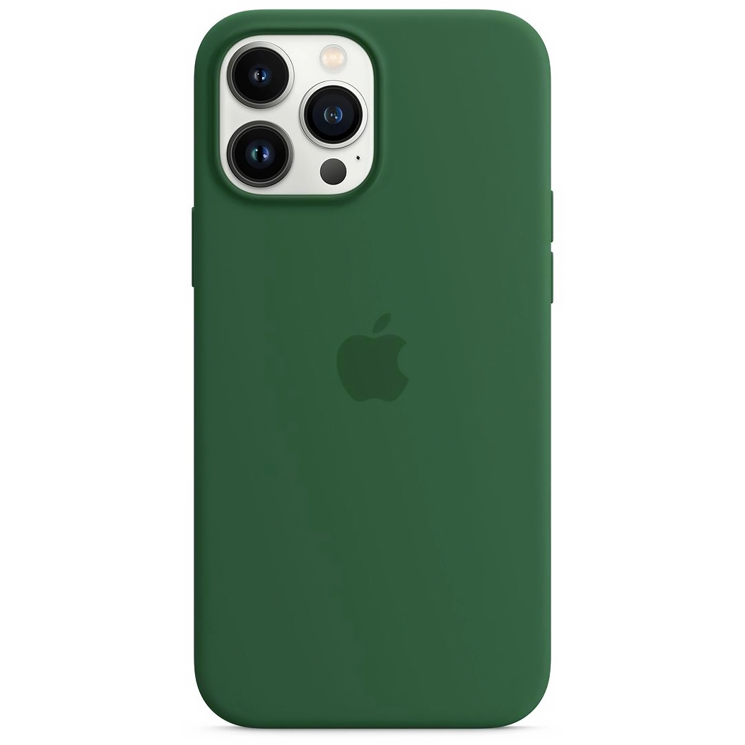 Чехол Apple Silicone Case with MagSafe for iPhone 13 Pro Max Clover Original Assembly