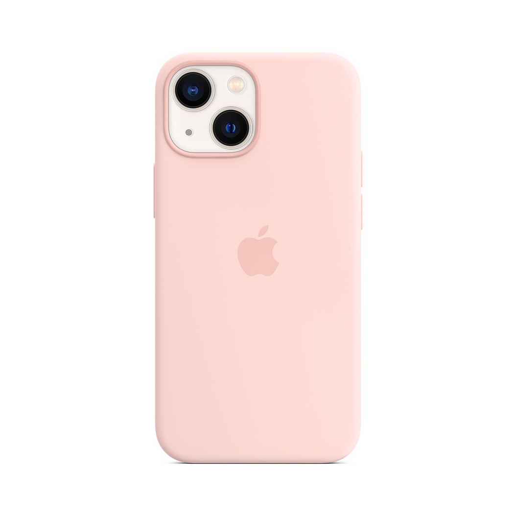 Чехол Apple Silicone Case with MagSafe for iPhone 13 mini Chalk Pink Original Assembly